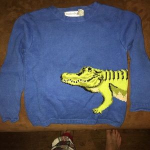 Alligator sweater